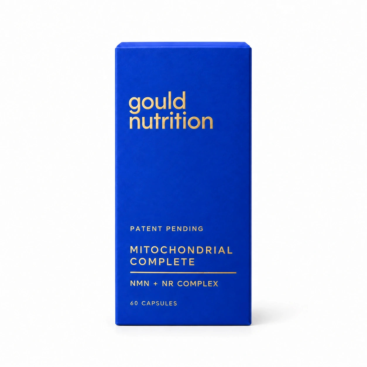 Mitochondrial Complete™ — blue carton packaging